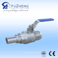 2PC Ball Valve with Hose End